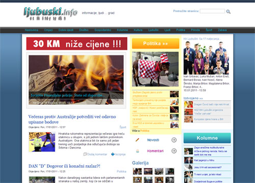 Ljubuski page